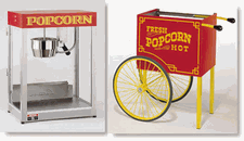 Kettle Corn maker and cart